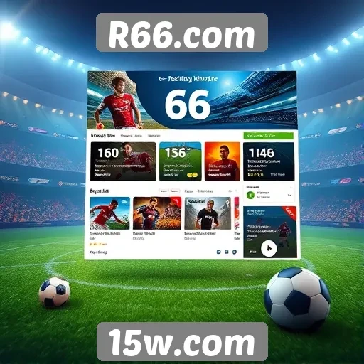 Análise da interface do usuário do R66.com